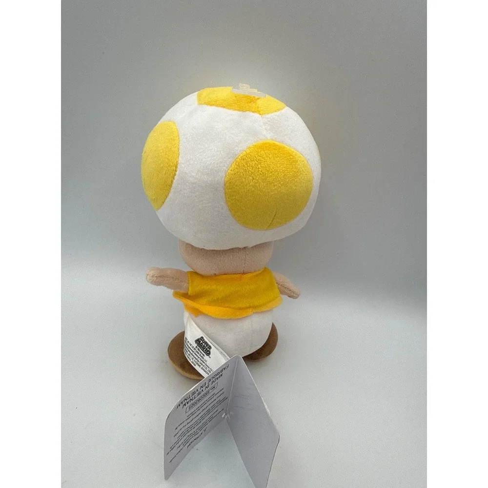 Little Buddy Super Mario Plush Toy Unisex Small Yellow New Toad 32 Collectible